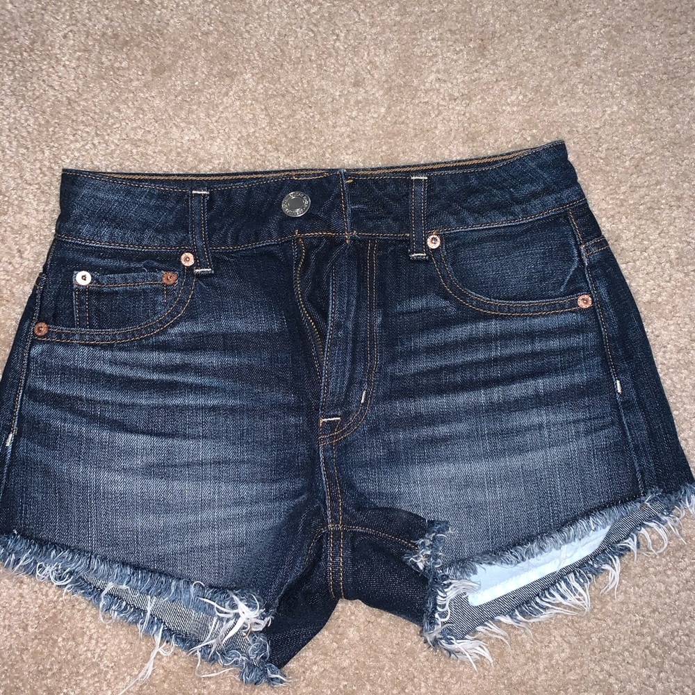 American Eagle high waisted denim shorts